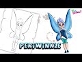 How To Draw Periwinkle Drawing Tutorial