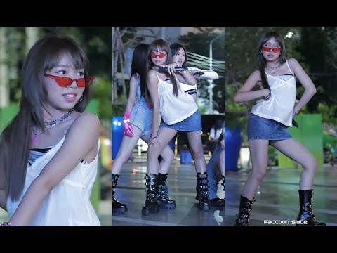 PIMMY RedSpin - FANZONE (แฟนโซน) @ Siam Square Walking Street - Fancam - 15.7.2022