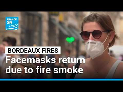 Facemasks return as French southwest air charges in fire smoke