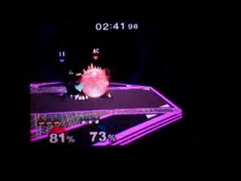 SSBM AC(Bowser)vs.LE(Marth)