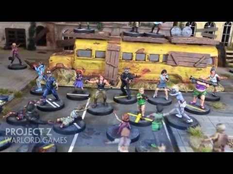 Unboxing Project Z by Warlord Games