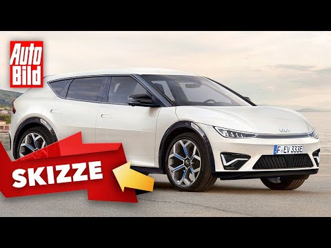 Kia EV6 (2021) | Neuer Elektro-Crossover von Kia | Skizze
