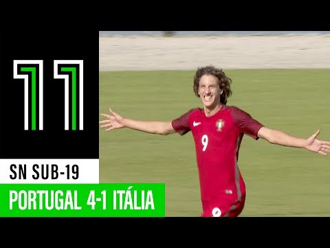 SN Sub-19: Portugal 4 - 1 Itália