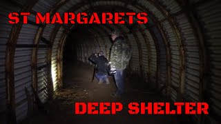 Exploring abandoned WW2 tunnel complex St Margaret&#39;s Battery deep shelter 2018