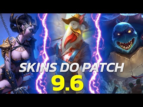 PATCH 9.6 SKINS and how to get them! - ⚡ Smite BR PTS