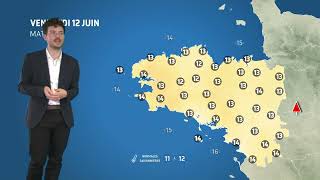 Illustration de l'actualité La météo de votre vendredi 12 juin 2026