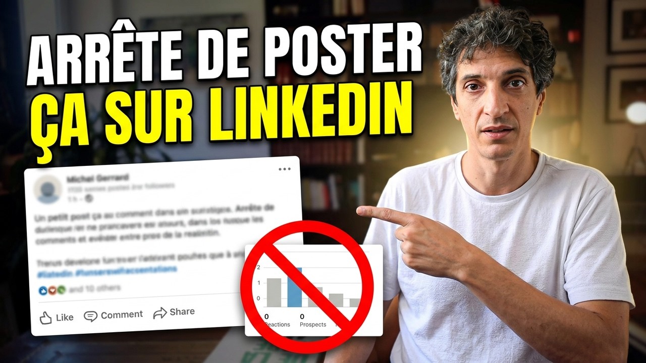 Arrêtez d'écrire ce genre de post sur LinkedIn