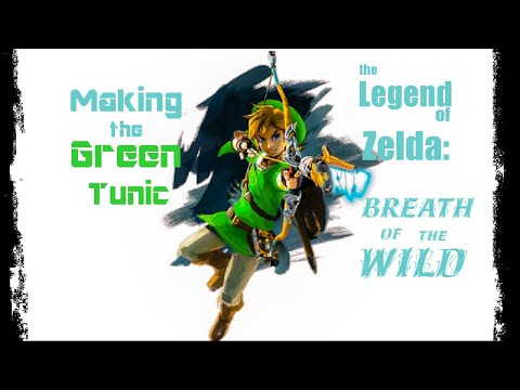 How to make links tunic | Legend of Zelda Breath of the Wild