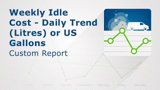 A video showing how Weekly Idle Cost - US Gallons Trend Report works.
