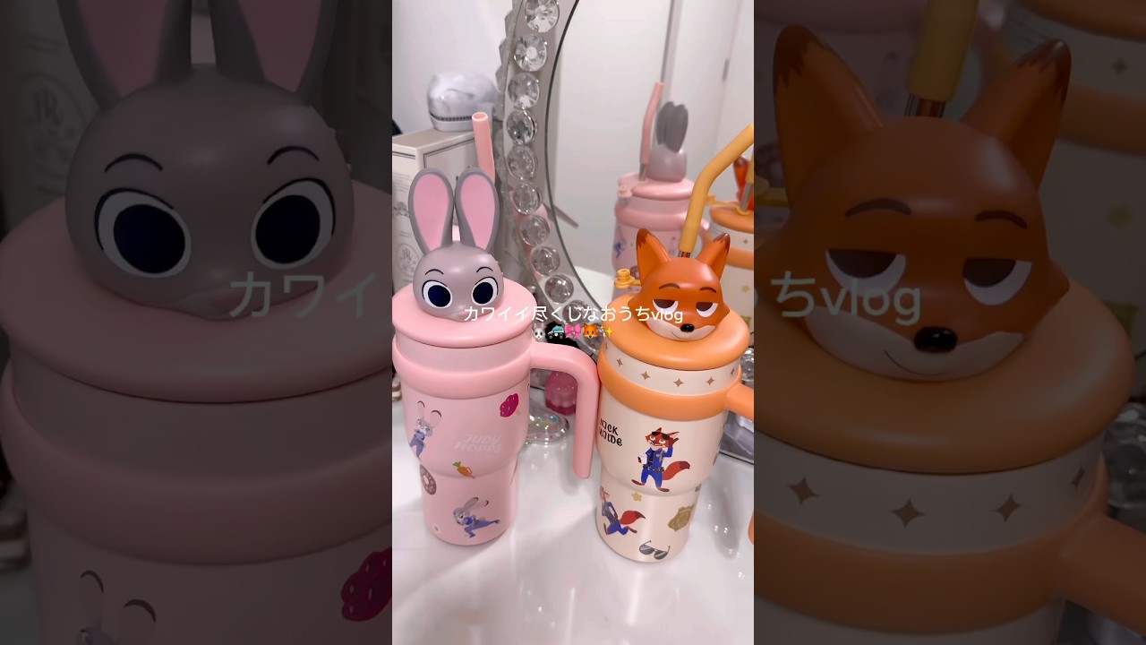 🦊🚓可愛い尽くしな夜vlog🐰💕QOL上げるために常にTEMUを徘徊しているよꔛ‬⸃⸃❕#PR#vlog#ナイトルーティン#日常vlog