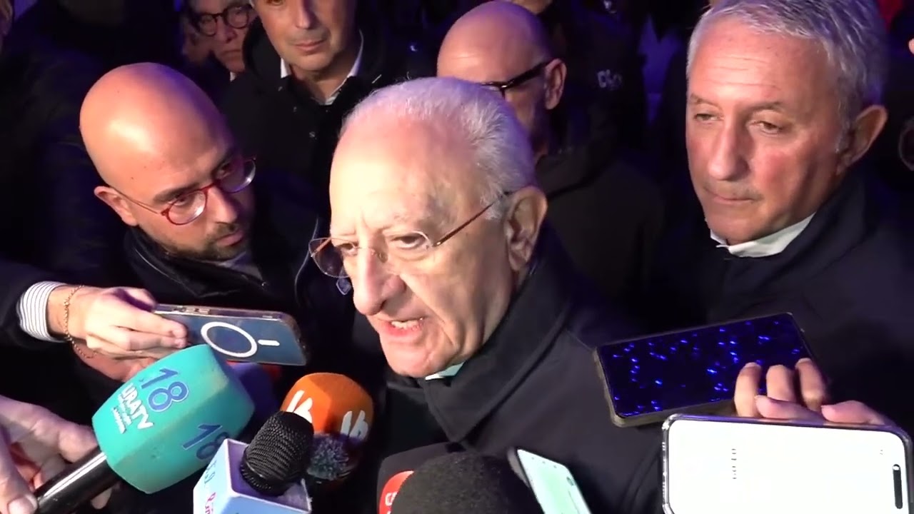 DE LUCA: "NOTIZIA IMPORTANTISSIMA, IL TAR HA ACCOLTO IL NOSTRO RICORSO E HA DIFFIDATO IL MINISTERO"