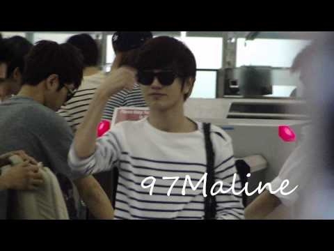 120623 Infinite -  Leave Hong Kong Airport