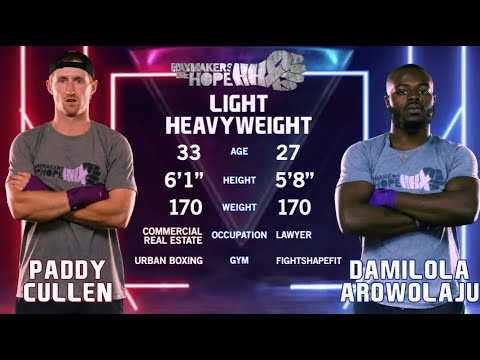 Paddy Cullen and Damilola Arowolaju - The Beltway Brawl III - Haymakers for Hope