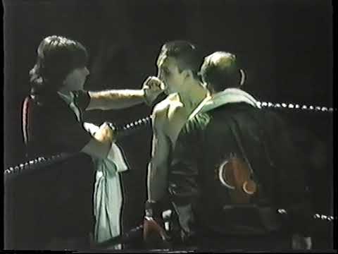 Lee Amass Professional Debut 17 09 1987