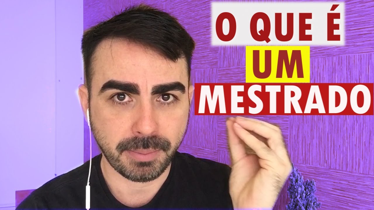 O QUE É O MESTRADO?