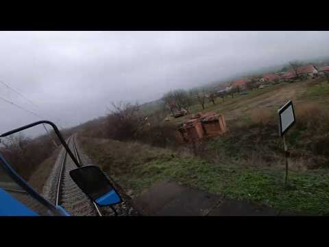 POV of Czech Train driver: Sokolnice Telnice - Křenovice horní nádraží [4K]