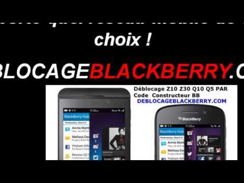 comment debloquer blackberry q10