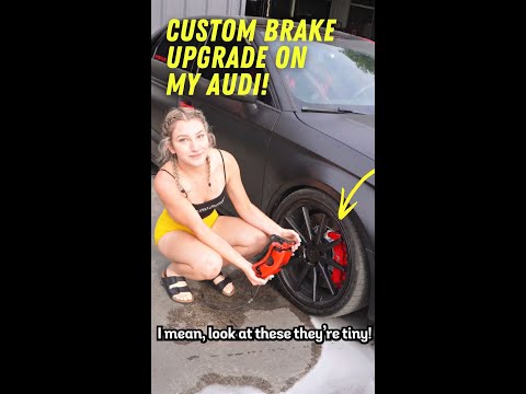 I Put RS3 Brakes On My A3!!!