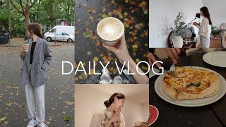 【日常vlog】最近のリアルな様子とHanes秋コーデ☕️🎀🍂