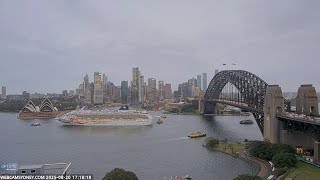 Norwegian Sun departing Sydney  Harbour 20.08.25