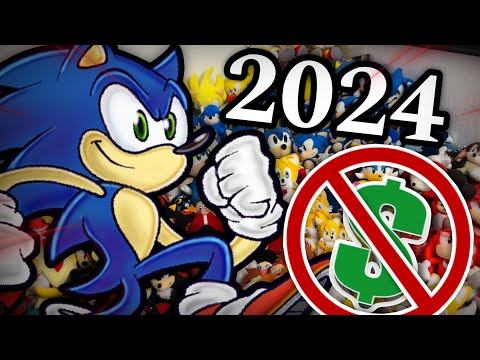 GIGANTIC SONIC PLUSH COLLECTION 2024
