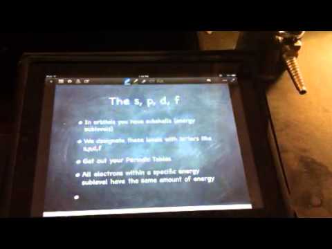 Electron config. Part 1