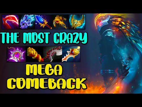THE MOST CRAZY MEGA COMEBACK - INTENSE PHANTOM ASSASSIN - FULL TEAM FIGHT - DOTA 2 GAMEPLAY