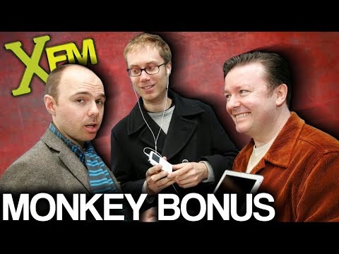 XFM S2E26 - "Monkey Bonus" - Karl Pilkington, Ricky Gervais, Steve Merchant