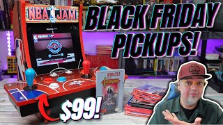 The BEST DEAL? NBA JAM Arcade Machine Was Only $99 For Black Friday! Gaming Pickups!