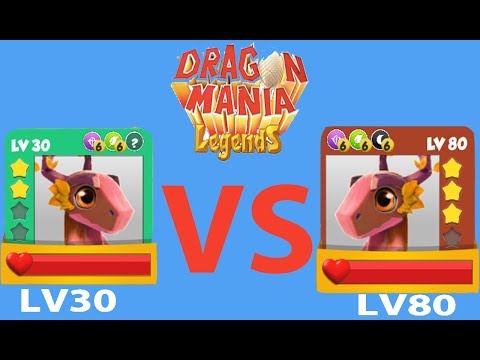 ENCHANT DRAGON BATTIE | AUTUMN 30 VS AUTUMN 80 Batties Funny | Dragon Mania Legends | part 459