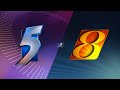 SBC TCS Singapore Channel 5 1994 1995 And Channel 8 1994 Logo Remakes