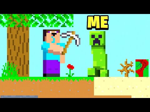 Trapping My Friends in 2D Minecraft