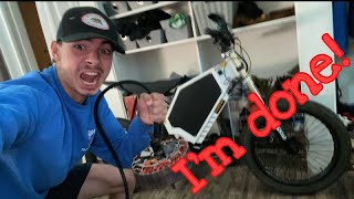Why I’m done working on my enduro ebike😩