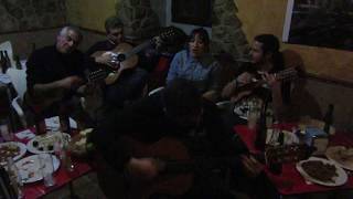 Música en la taberna. Malagueña. Nerpio (Albacete, España), 25-02-2017