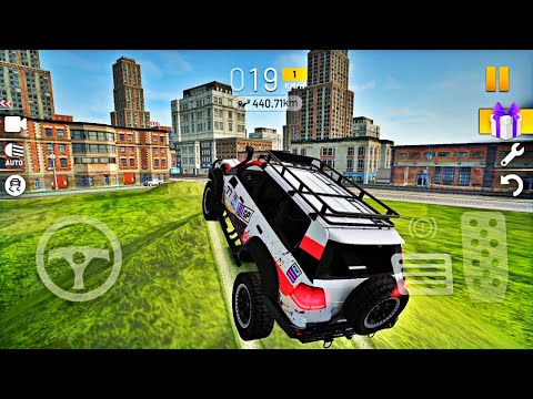 Rally 4x4 SUV Driving in Xtreme Driving Sim - Offroad & City Roads - Best Android Gameplay