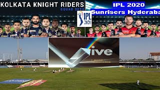 LIVE Cricket Scorecard KKR vs SRH | IPL 2020 - 8th Match | Kolkata KnightRiders
