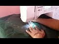 HOW TO EMBROIDER ON A HOME SEWING MACHINE WITHOUT FRAME/MACHINE EMBROIDERY FOR BLOUSE:S.M.FASHIONS