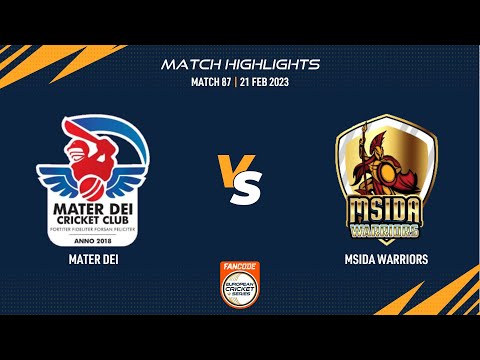 Match 87 - MTD vs MSW | Highlights | FanCode ECS Malta | Malta 2023 | ECS23.087