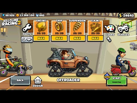 Hill Climb Racing 2 -  NEW VEHICLE OFFROADER UPDATE 1.70.0 GAMEPLAY