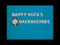 Looney Tunes Daffy Duck S Quackbusters Opening Closing Titles Credits 9 24 1988