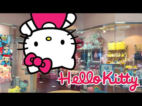 🎀 Loja Hello Kitty Sanrio no Mall of West Field Los Angeles 2022 NOVO 🧸🪆🎉🎁🎈🛍