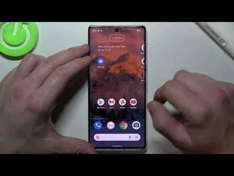 How to Remove Messages Icon From Home Screen in GOOGLE Pixel 6 Pro - Restore Message Icon