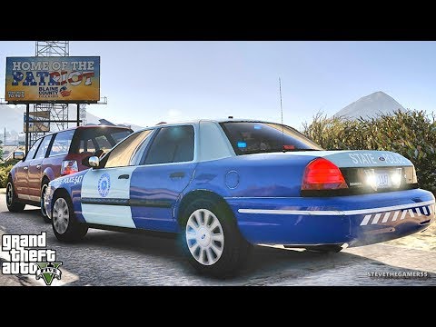 GTA 5 MODS LSPDFR 818 -  MASSACHUSETTS PATROL!!! (GTA 5 REAL LIFE PC MOD)