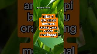 Download lagu These Are the 4 Meanings of Dreaming About Meeting Someone Who Has Passed Away #IslamicDawah #Dre... mp3