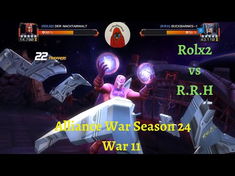Alliance War Season 24 War 11: Rolx2 vs. R.R.H