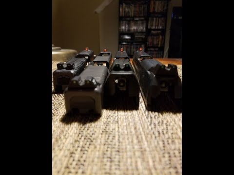 Trijicon HD Night Sights! Gold Standard for Glocks