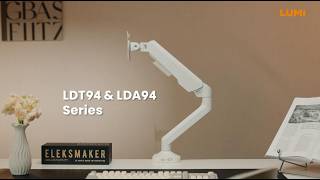 FlexPrecision Cost-Effective Monitor Arms丨LDT94 & LDA94 Series丨LUMI