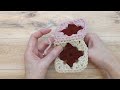 Whip stitch for Joining Granny Squares (back loop method)
