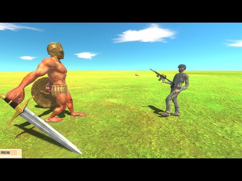 Ancient Humans vs modern humans | Animal revolt battle simulator