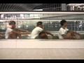 rowing in airport